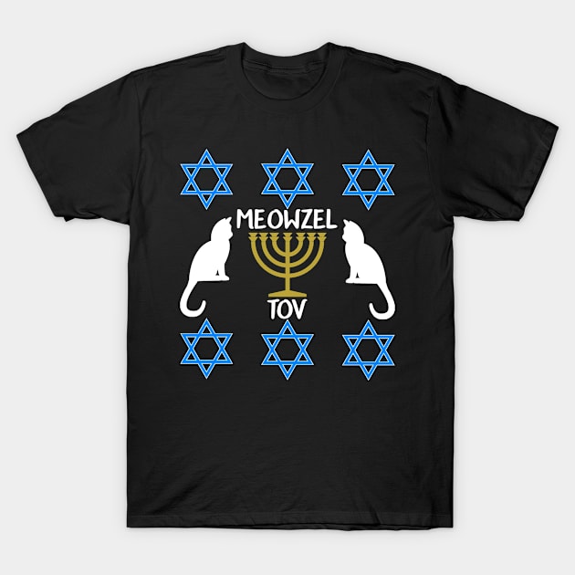 Meowzel Tov T-Shirt by StacysCellar